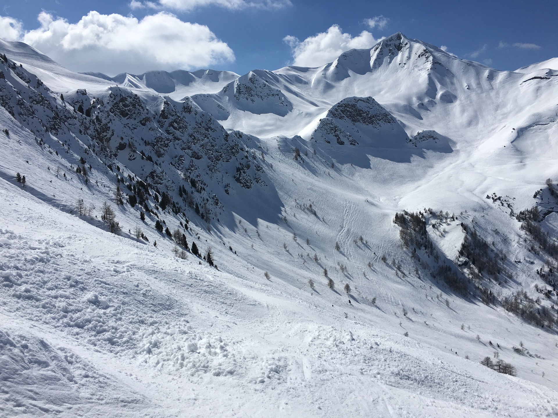 Alperna snösport reseinspiration