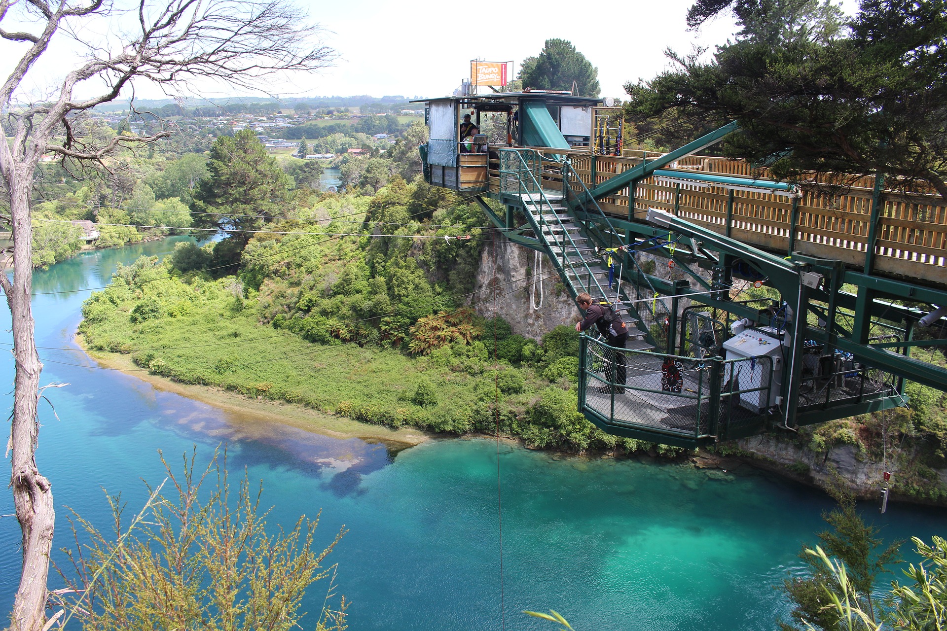 Nya Zeeland bungee jump reseinspiration