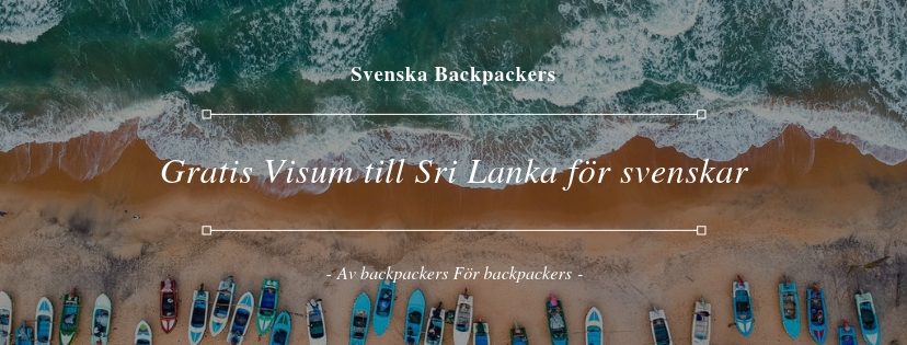 Gratis Visum till Sri Lanka för svenskar