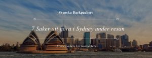 7 Saker att göra i Sydney under resan