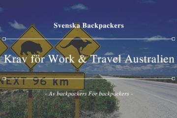 Krav för Work & Travel Australien