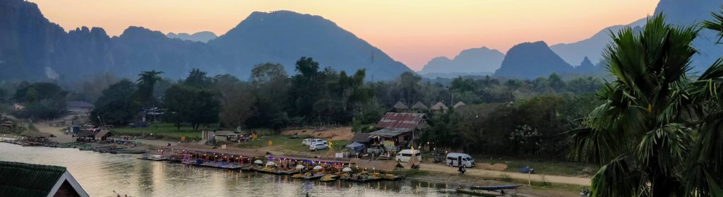 Vang Vieng i Laos